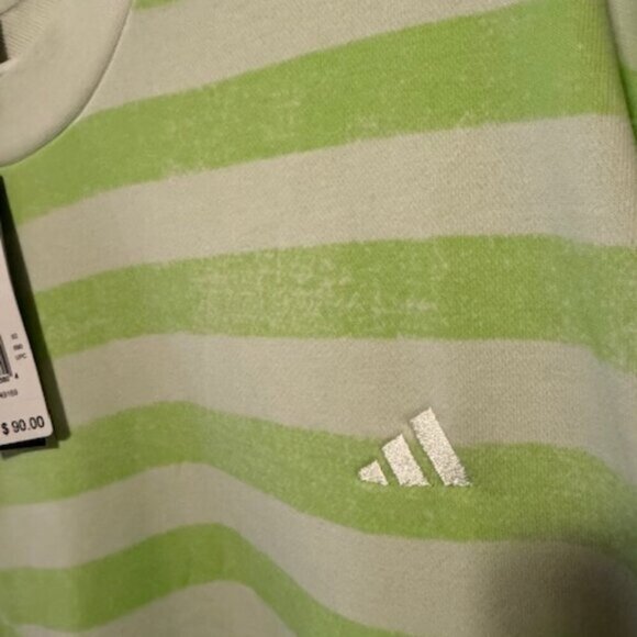 Adidas Ultimate365 Printed Crewneck Green Sweatshirt Mens Size 2XL - NWT - Picture 5 of 7